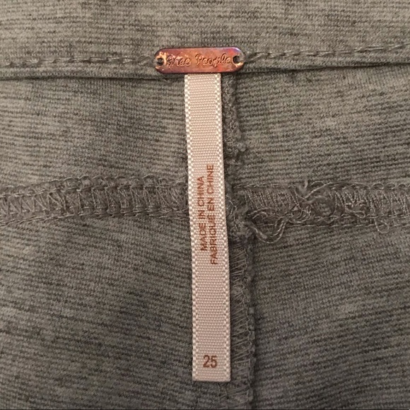 FREE PEOPLE Grey Jeggings - Picture 8 of 8